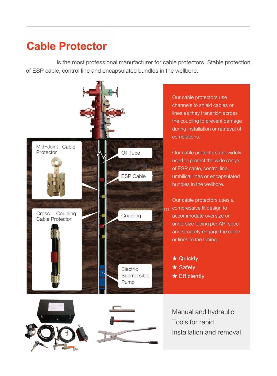 Cable Protector Control Line Protector